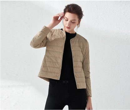 Ultra Light Duck Down Women Matt Fabric Lightweight Coat Warm Windbreaker Parka Women's Down Jackets Plus Coats The Clothing Company Sydney