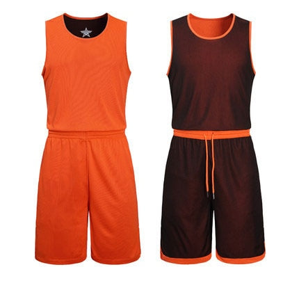 2 Piece basketball jerseys Set Uniforms kits Kids Women Girls Boys Men Reversible Basketball Double-side Sportswear The Clothing Company Sydney
