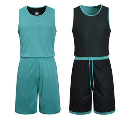 2 Piece basketball jerseys Set Uniforms kits Kids Women Girls Boys Men Reversible Basketball Double-side Sportswear The Clothing Company Sydney