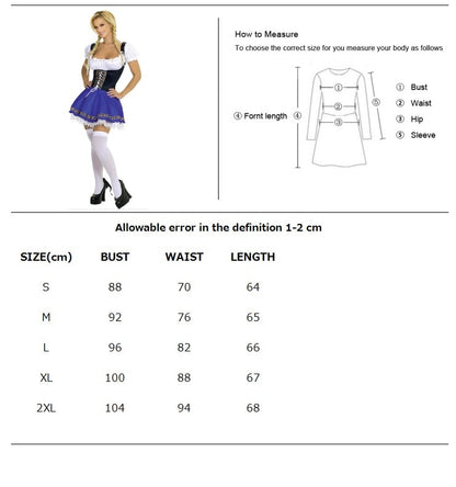 Women's Oktoberfest Costume Bavaria Beer Party Girl Costume Outfit The Clothing Company Sydney