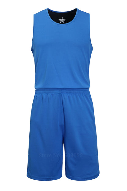 2 Piece basketball jerseys Set Uniforms kits Kids Women Girls Boys Men Reversible Basketball Double-side Sportswear The Clothing Company Sydney