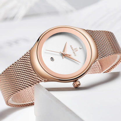 Ladies Fashion Dress Quartz Stainless Steel Waterproof Wristwatch Watch Clothing Company Sydney