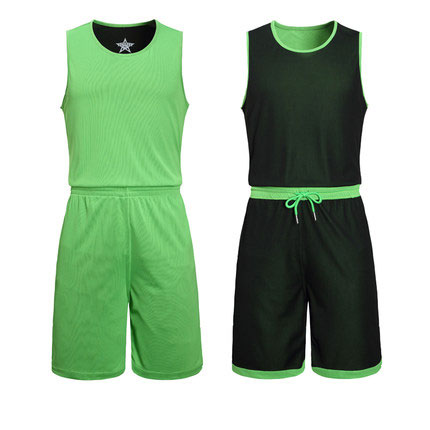 2 Piece basketball jerseys Set Uniforms kits Kids Women Girls Boys Men Reversible Basketball Double-side Sportswear The Clothing Company Sydney