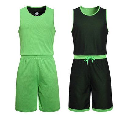 2 Piece basketball jerseys Set Uniforms kits Kids Women Girls Boys Men Reversible Basketball Double-side Sportswear The Clothing Company Sydney