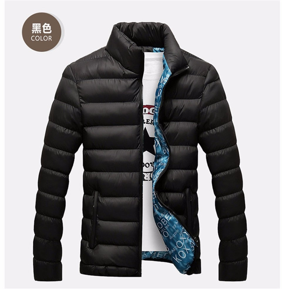 Winter Jackets Parka Men Autumn Winter Warm Outwear Brand Slim Mens Coats Casual Windbreaker Quilted Jackets The Clothing Company Sydney