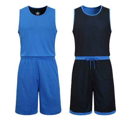 2 Piece basketball jerseys Set Uniforms kits Kids Women Girls Boys Men Reversible Basketball Double-side Sportswear The Clothing Company Sydney