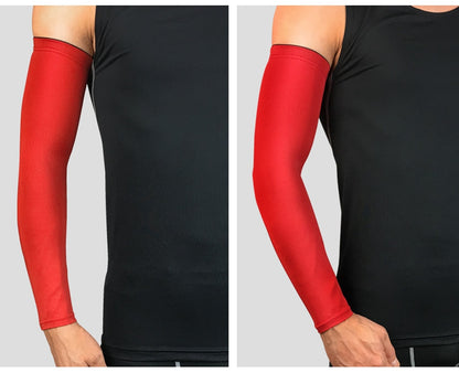 Sports Arm Compression Sleeve Basketball Cycling Golf Arm Warmer Summer Running UV Protection Volleyball Sunscreen Bands The Clothing Company Sydney
