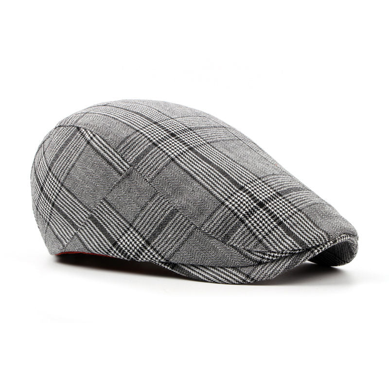 Brand Fashion Summer Sun Hats for Men Women Casual Cotton Beret Caps Adjustable Plaid Flat Newsboy Ivy Cap The Clothing Company Sydney