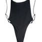 High Leg cut One Piece Swimsuit Thong Swimwear Women Trikini Backless Monokini Brazilian Bathing Suit Swim wear The Clothing Company Sydney