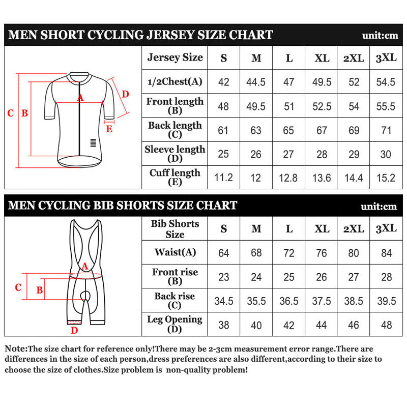 Cycling Jersey Set classic MTB Cycling Bib Shorts Kit Reflective Custom Bike Clothes Bicycle Clothing Maillot The Clothing Company Sydney