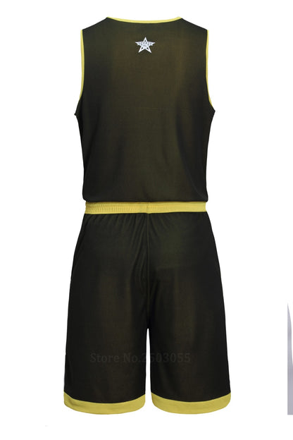 2 Piece basketball jerseys Set Uniforms kits Kids Women Girls Boys Men Reversible Basketball Double-side Sportswear The Clothing Company Sydney