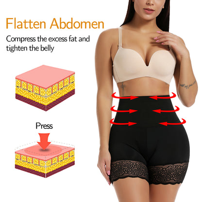 Women's Body Shaper High Waist Safety Shorts Lace Knickers Tummy Control Panties Underwear Shaping Boyshorts Shapewear The Clothing Company Sydney