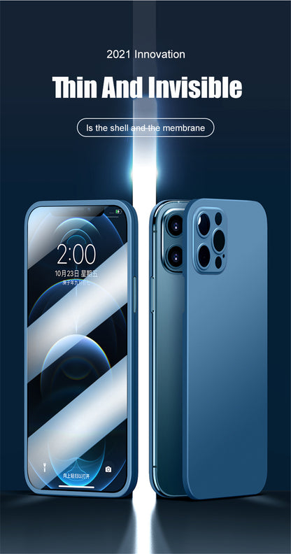 2 Piece Front Tempered Glass + Matte Back Cover For iPhone 12 13 Mini 11 Pro XS Max X XR 360 Full Protection Ultra Thin Shockproof Case The Clothing Company Sydney