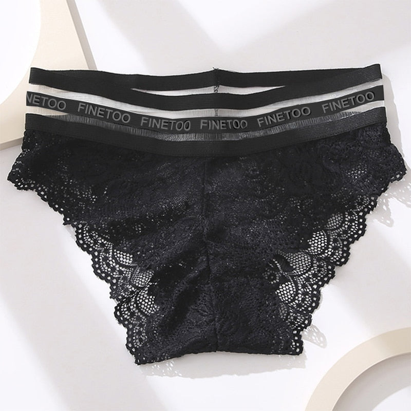 Women's Lingerie Lace Panties Underwear Floral Perspetive Panties Lace Panty Mesh Waist Seamless Briefs The Clothing Company Sydney