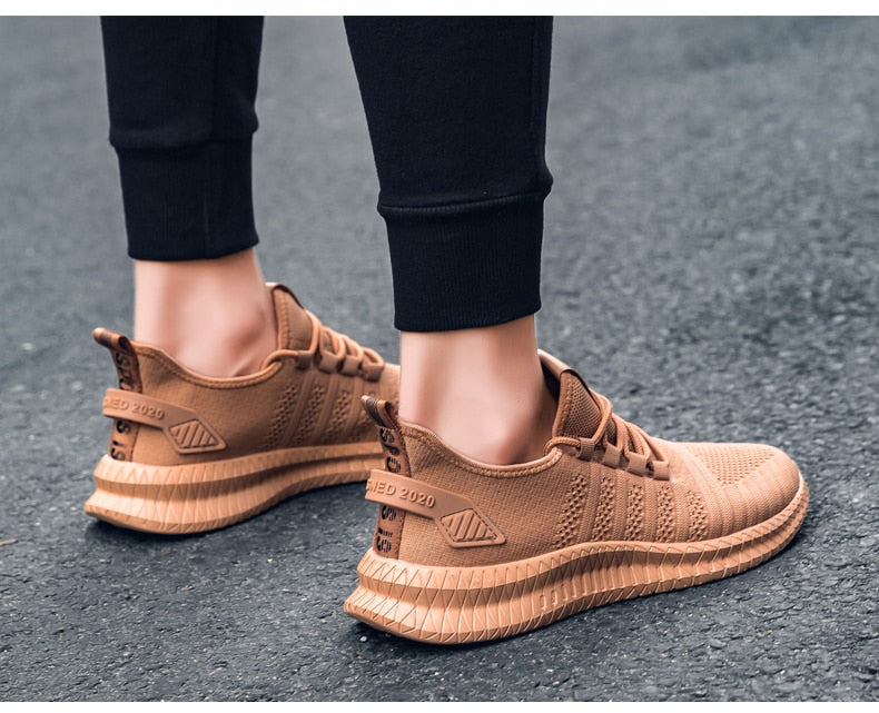 Men's Running Elasticity Men Shoe Light Casual Sneakers Breathable Mesh Outdoor Walking Sport Shoes Plus Size Shoes The Clothing Company Sydney