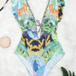 Ruffle One Piece Swimsuit Swimwear Female High Cut Brazilian Bather Monokini Bathing Suit Beachwear The Clothing Company Sydney