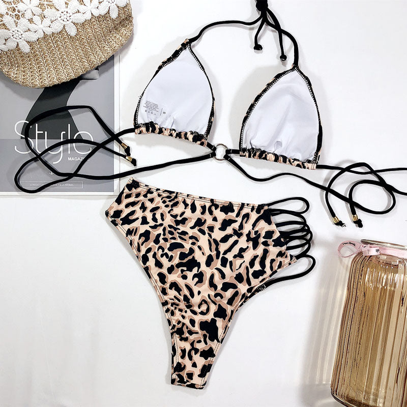 High Waist Bikini Swimsuit Swimwear Bandeau Thong Brazilian Bikini Set The Clothing Company Sydney