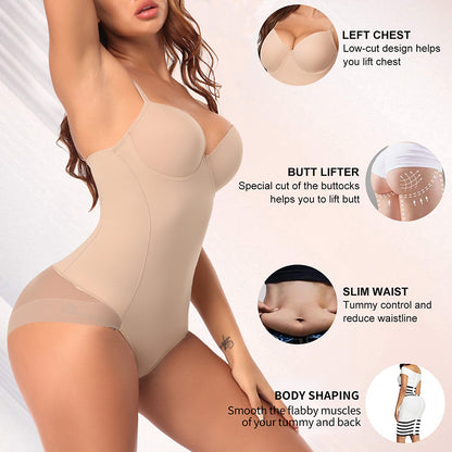 Women Waist Trainer Bodysuit Full Body Shaper Seamless Shapewear Jumpsuits Tummy Control Underwear Butt Lifter Corset The Clothing Company Sydney
