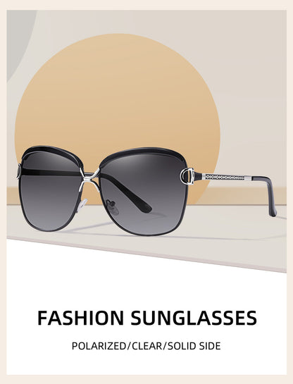 Polarized Ladies Sunglasses Gradient Lens Round Sun Glasses Square Luxury Brand Oculos Eyewear The Clothing Company Sydney