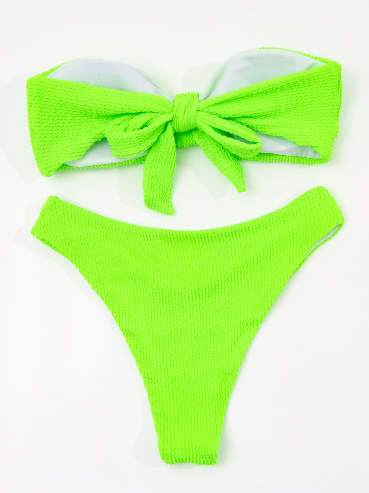High Waist Bikini Swimsuit Swimwear Bandeau Thong Brazilian Bikini Set The Clothing Company Sydney