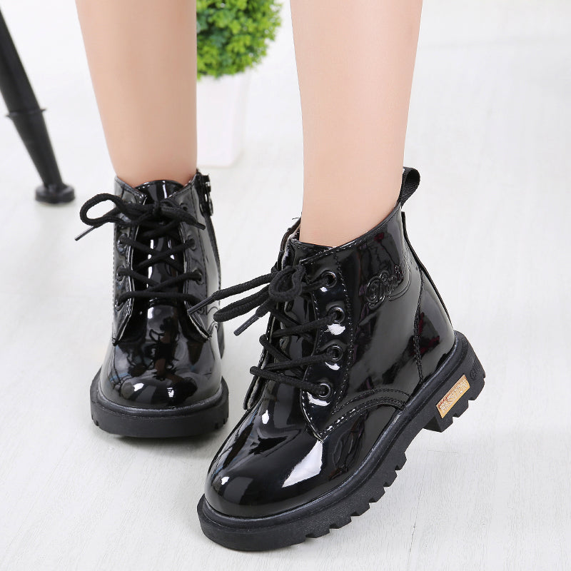 Children Shoes Snow Boots for Kids Boys Girls PU Leather Winter Shoes The Clothing Company Sydney