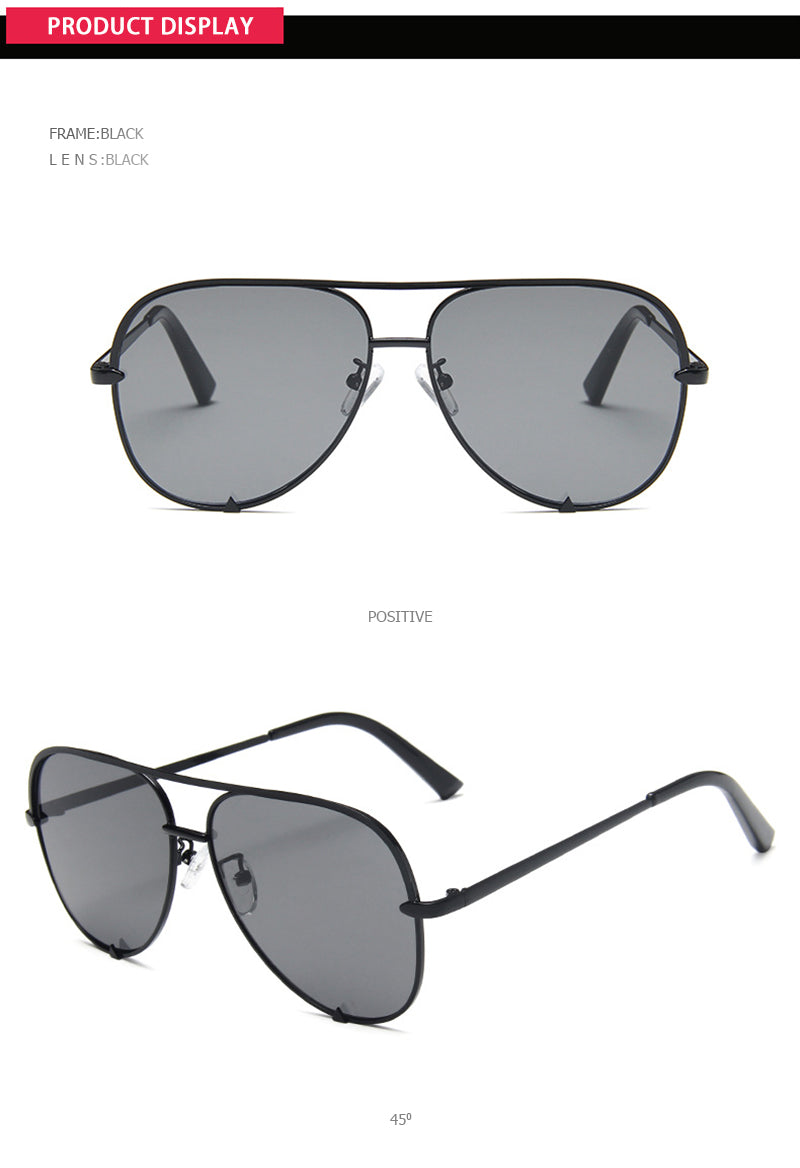 Classic Metal Aviation Sunglasses Women Fashion Alloy Pilot Sun Glasses Men Gradient Lens Driving Shades Ladies UV400 The Clothing Company Sydney
