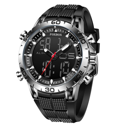 Foxbox Sport Mens Watches Top Brand Luxury Dual Display Quartz Watch For Men Military Waterproof Digital Electronic Watch The Clothing Company Sydney