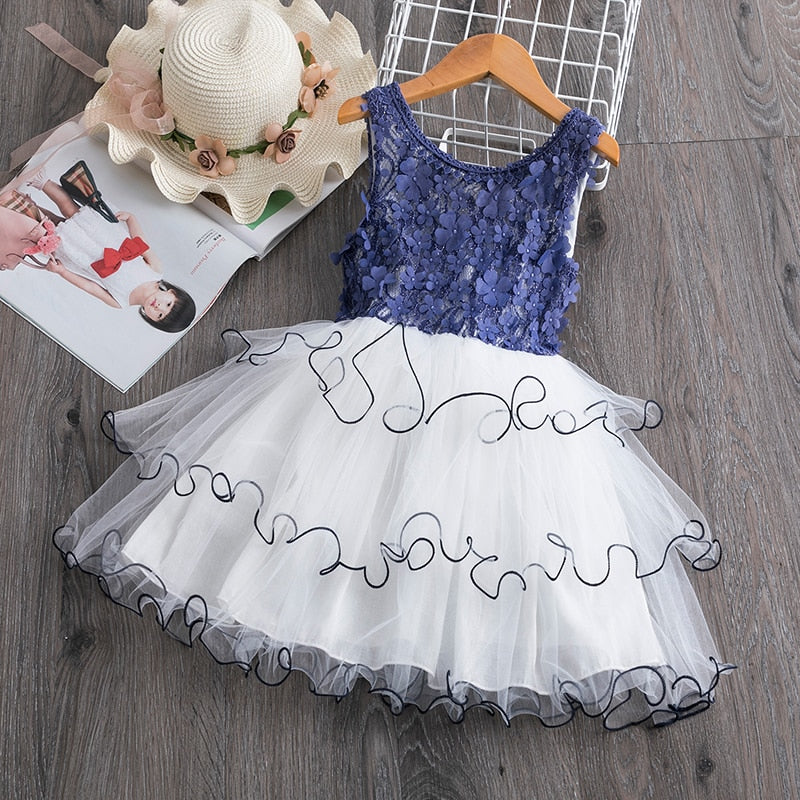 Princess Children Clothing Summer Party Tutu Kids Dresses for Girls Toddler Casual Dresses The Clothing Company Sydney