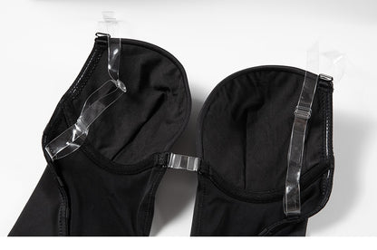 Shapewear Bodysuit Women Deep V-Neck Body Shaper Padded Bra Backless U Plunge Thong Shaper Waist Trainer Push Up Party Underwear The Clothing Company Sydney