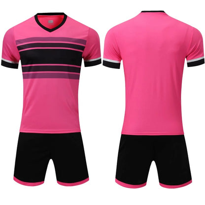 2 piece Football Men's Kids Boys Girls Women'sSoccer Jerseys Shorts Set Football Kit Training Team Uniforms Set The Clothing Company Sydney