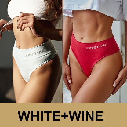2 Pack Bodyshaper Panties Underwear High Waist Panties Lingerie G-String Underpants Solid Color Pantys Sports Briefs The Clothing Company Sydney