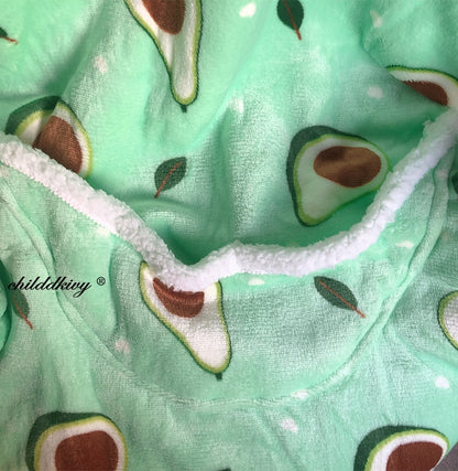 Winter Sherpa Blanket Plush Fleece Family Matching Hoodie Girl Sweatshirt Oversized Hoodie The Clothing Company Sydney