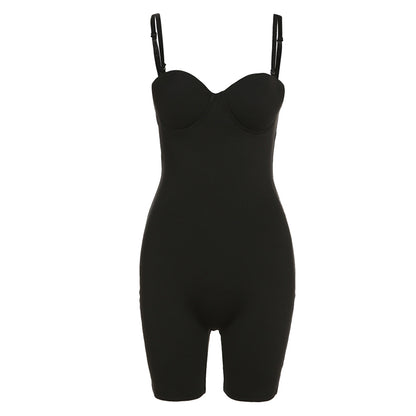 Casual Mesh Bodycon Mini Dress Women Romper  Sleeveless Skinny Stretchy Deep V Neck Party Clubwear Trend Outfit The Clothing Company Sydney