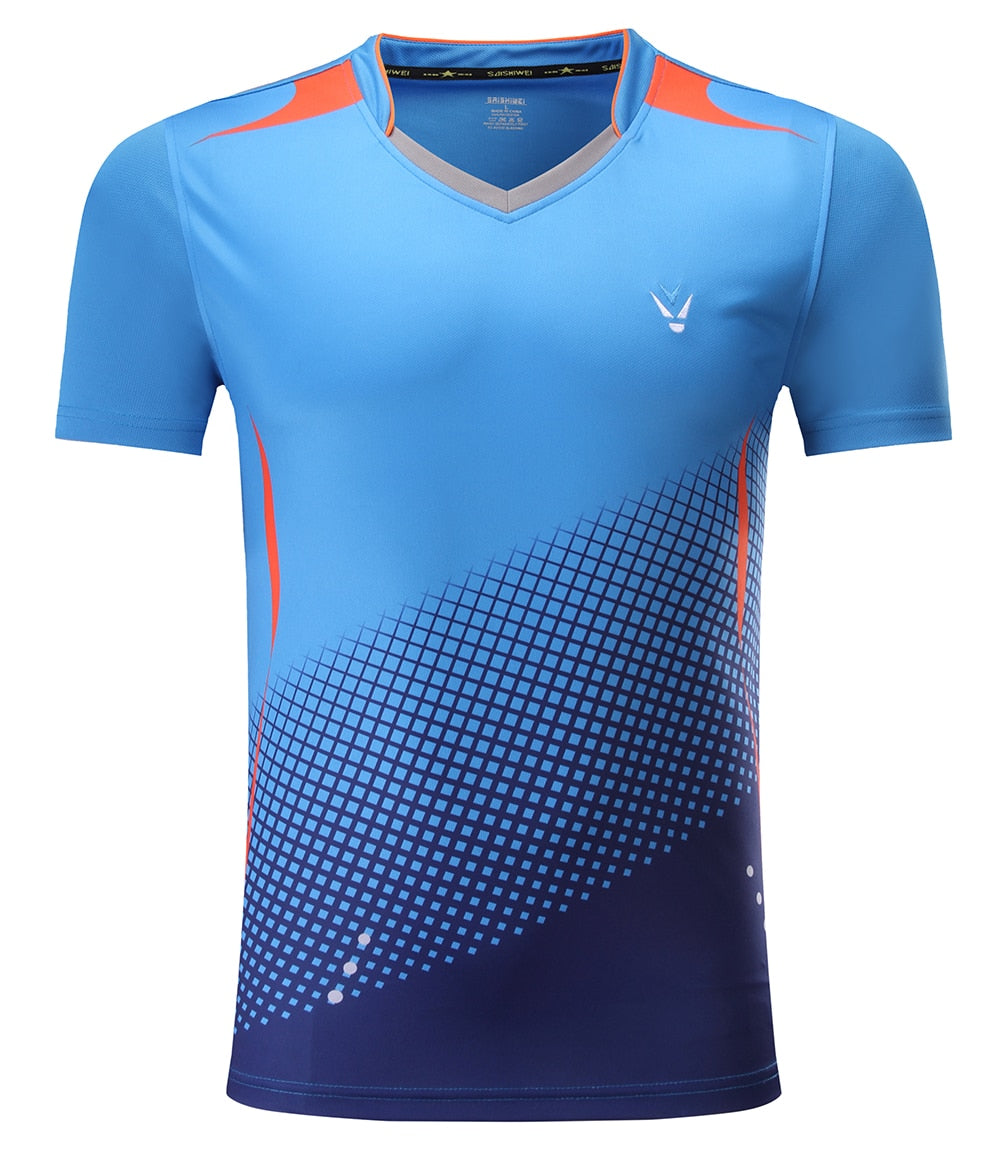 Badminton Volleyball Sportswear Golf Tennis shirt Men sports Table Tennis Shirts tennis clothes Quick dry Running Exercise training shirt The Clothing Company Sydney