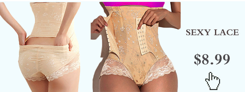 Shaper Panties Lace Shapers Body Shaper with Zipper Double Control Panties Shapewear Lace Waist Trainer The Clothing Company Sydney