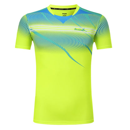 Badminton Volleyball Sportswear Golf Tennis shirt Men sports Table Tennis Shirts tennis clothes Quick dry Running Exercise training shirt The Clothing Company Sydney