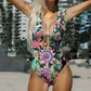 Ruffle One Piece Swimsuit Swimwear Female High Cut Brazilian Bather Monokini Bathing Suit Beachwear The Clothing Company Sydney