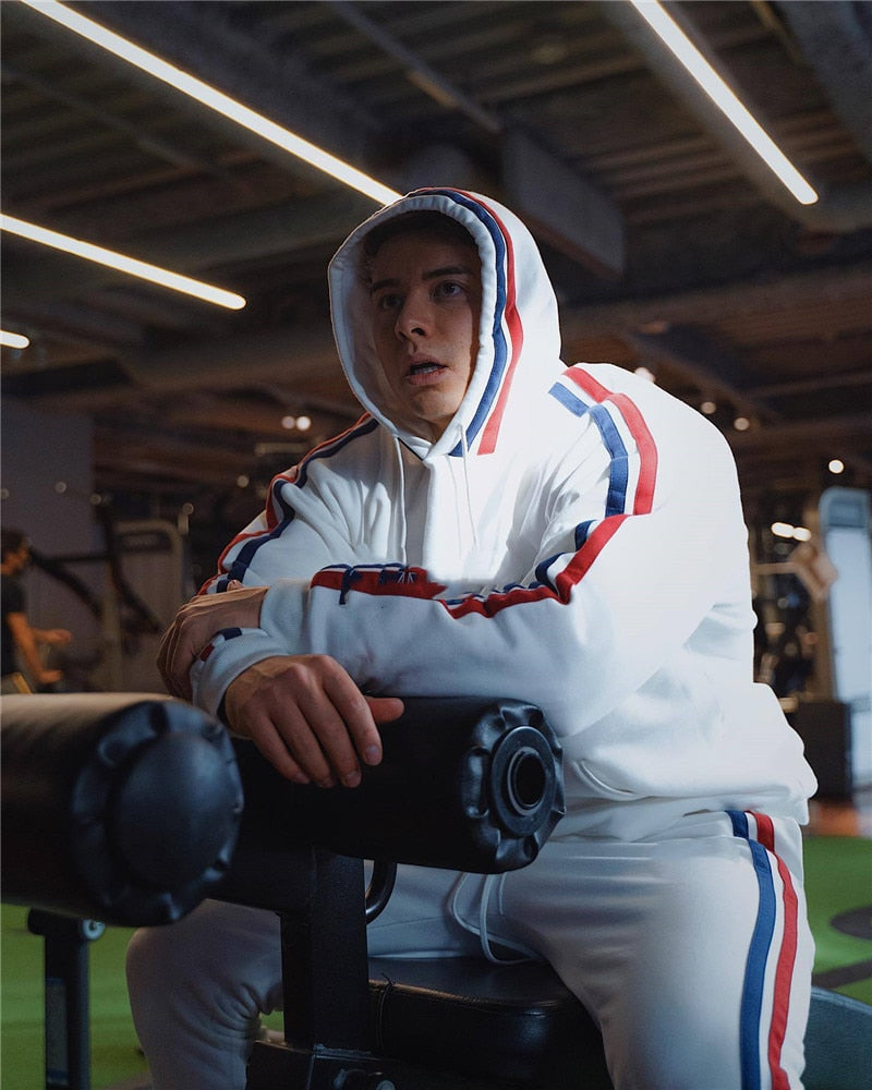 Men's Brand Casual Joggers Sweatpants Gym Running Pants Mens Fitness Bodybuilding Men Jogging Pants Zipper cotton Mix Sweatpants The Clothing Company Sydney