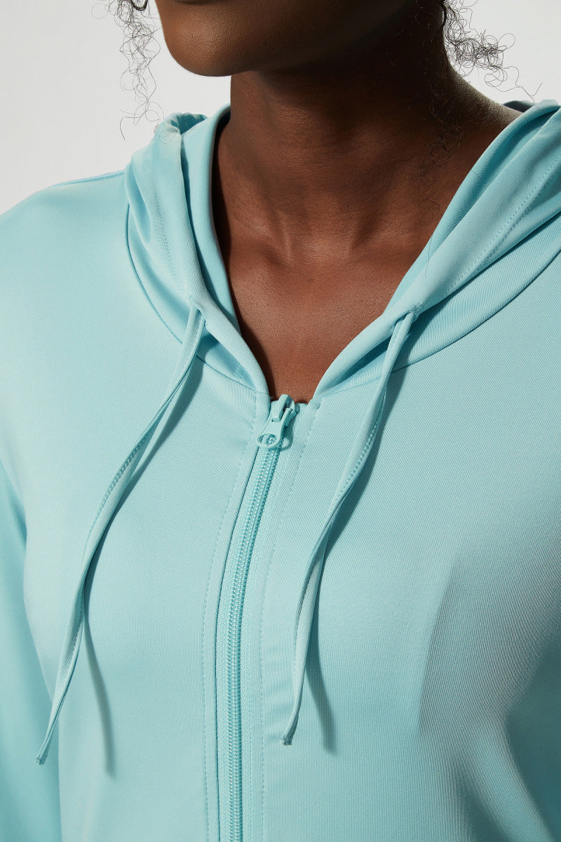 Energy Breathable Running Jacket Women Hoodie Sports Zipper Fitness Coat Gym Tops Long Sleeves Yoga Shirts Sportswear Stretch The Clothing Company Sydney
