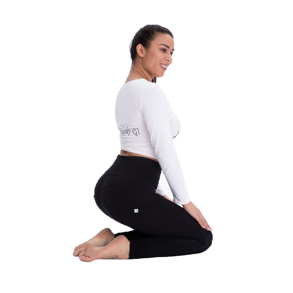 Melody Running Tights Sport Women's Compression Leggings Tights Gym Fitness High Waist Yoga Leggings Pants The Clothing Company Sydney