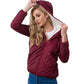 Women's Hooded Jacket Casual Basic Warm Velvet Lamb Parka Coat  Autumn Winter New Solid Light Soft Outerwear The Clothing Company Sydney