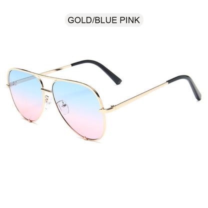 Classic Metal Aviation Sunglasses Women Fashion Alloy Pilot Sun Glasses Men Gradient Lens Driving Shades Ladies UV400 The Clothing Company Sydney