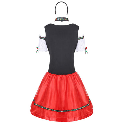 Oktoberfest Dirndl Costume Germany Beer Maid Tavern Wench Waitress Outfit Cosplay Halloween Fancy Party Dress The Clothing Company Sydney