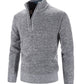 Winter Men's Fleece Thicker Sweater Half Zipper Turtleneck Warm Pullover Quality Male Slim Knitted Sweaters The Clothing Company Sydney