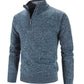Winter Men's Fleece Thicker Sweater Half Zipper Turtleneck Warm Pullover Quality Male Slim Knitted Sweaters The Clothing Company Sydney