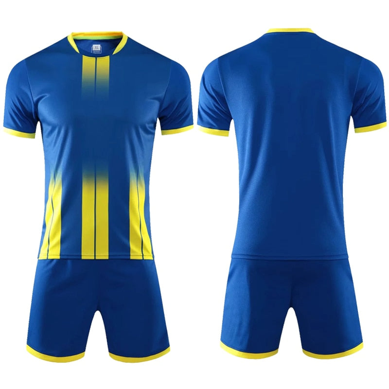 2 piece Football Men's Kids Boys Girls Women'sSoccer Jerseys Shorts Set Football Kit Training Team Uniforms Set The Clothing Company Sydney