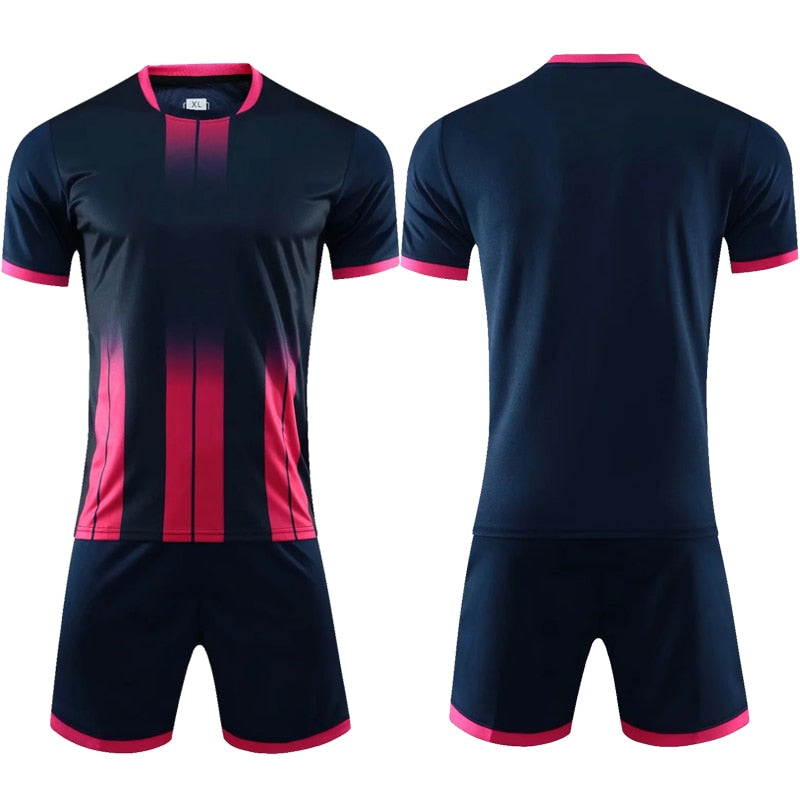 2 piece Football Men's Kids Boys Girls Women'sSoccer Jerseys Shorts Set Football Kit Training Team Uniforms Set The Clothing Company Sydney