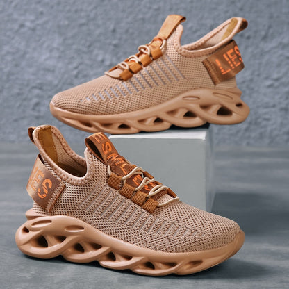 Children's Fashion Sports Shoes Boys Girls Running Outdoor Sneakers Breathable Soft Bottom Kids Lace-up Jogging Shoes The Clothing Company Sydney