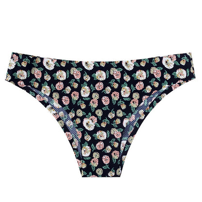 Women's Floral Lingerie Temptation Low-waist Panties Thong No trace Breathable Underwear Female G String Intimates The Clothing Company Sydney