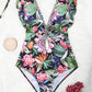 Ruffle One Piece Swimsuit Swimwear Female High Cut Brazilian Bather Monokini Bathing Suit Beachwear The Clothing Company Sydney